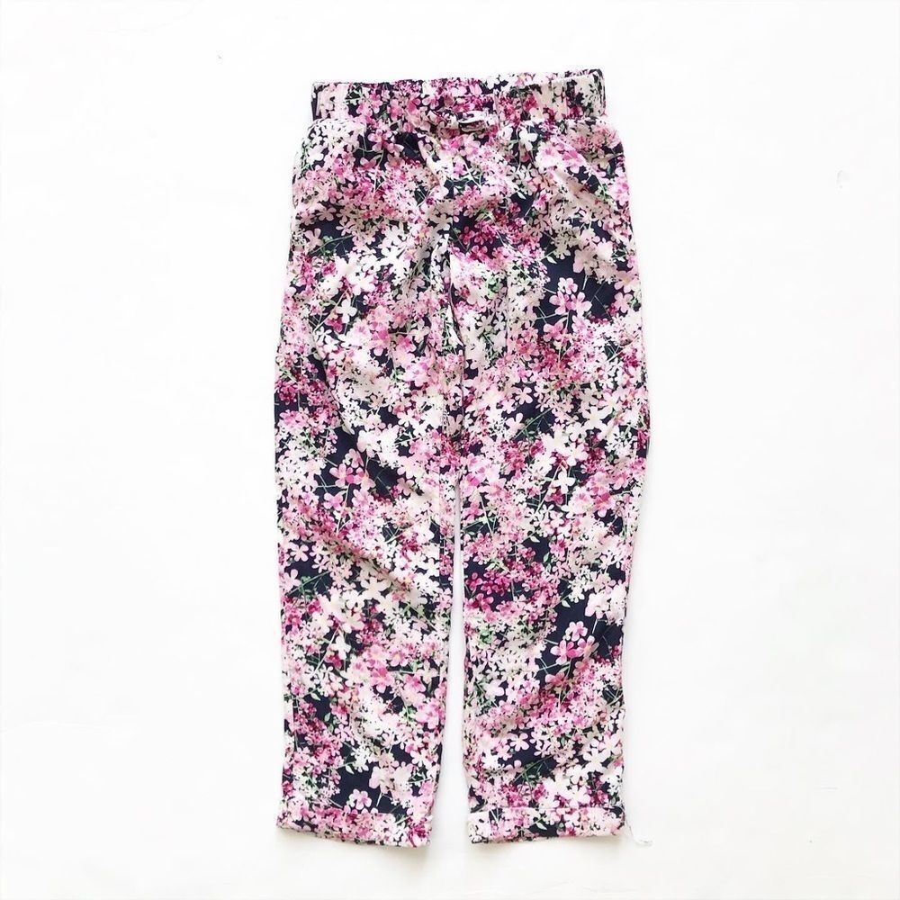 Gapkids floral print cuffed pants VGUC  XS(4-5T)